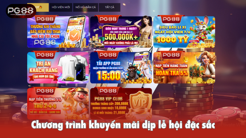 Chương trình khuyến mãi dịp lễ hội đặc sắc