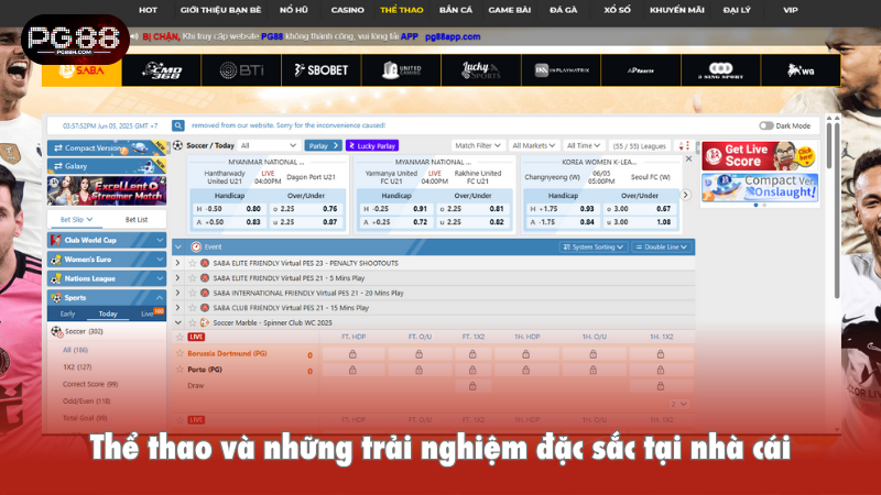 Thể thao và những trải nghiệm đặc sắc tại nhà cái